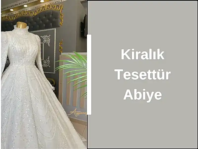 Kiralık Tesettür Abiye 