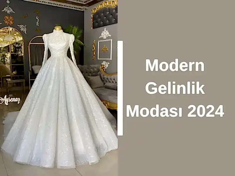 Modern Gelinlik Modası 2024