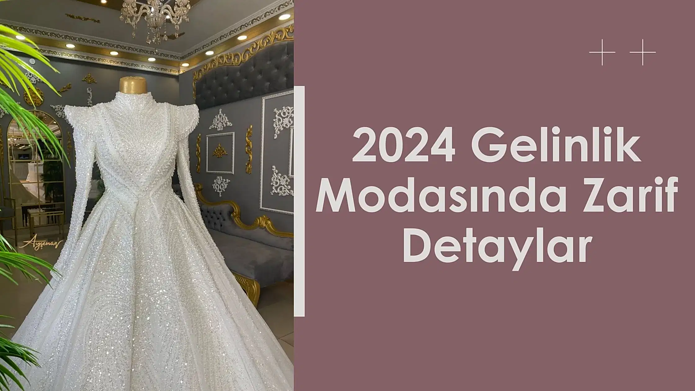 2024 Gelinlik Modasında Zarif Detaylar