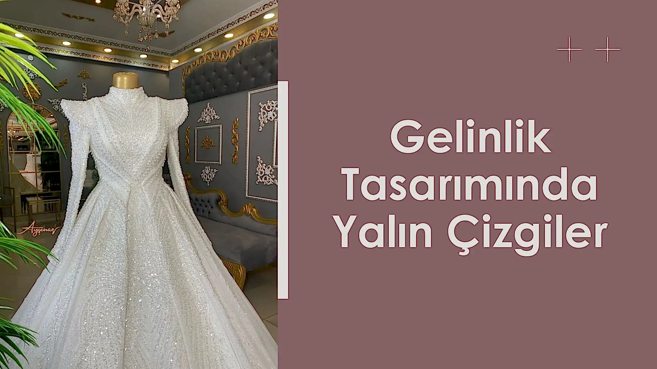 Gelinlik Tasarımında Yalın Çizgiler