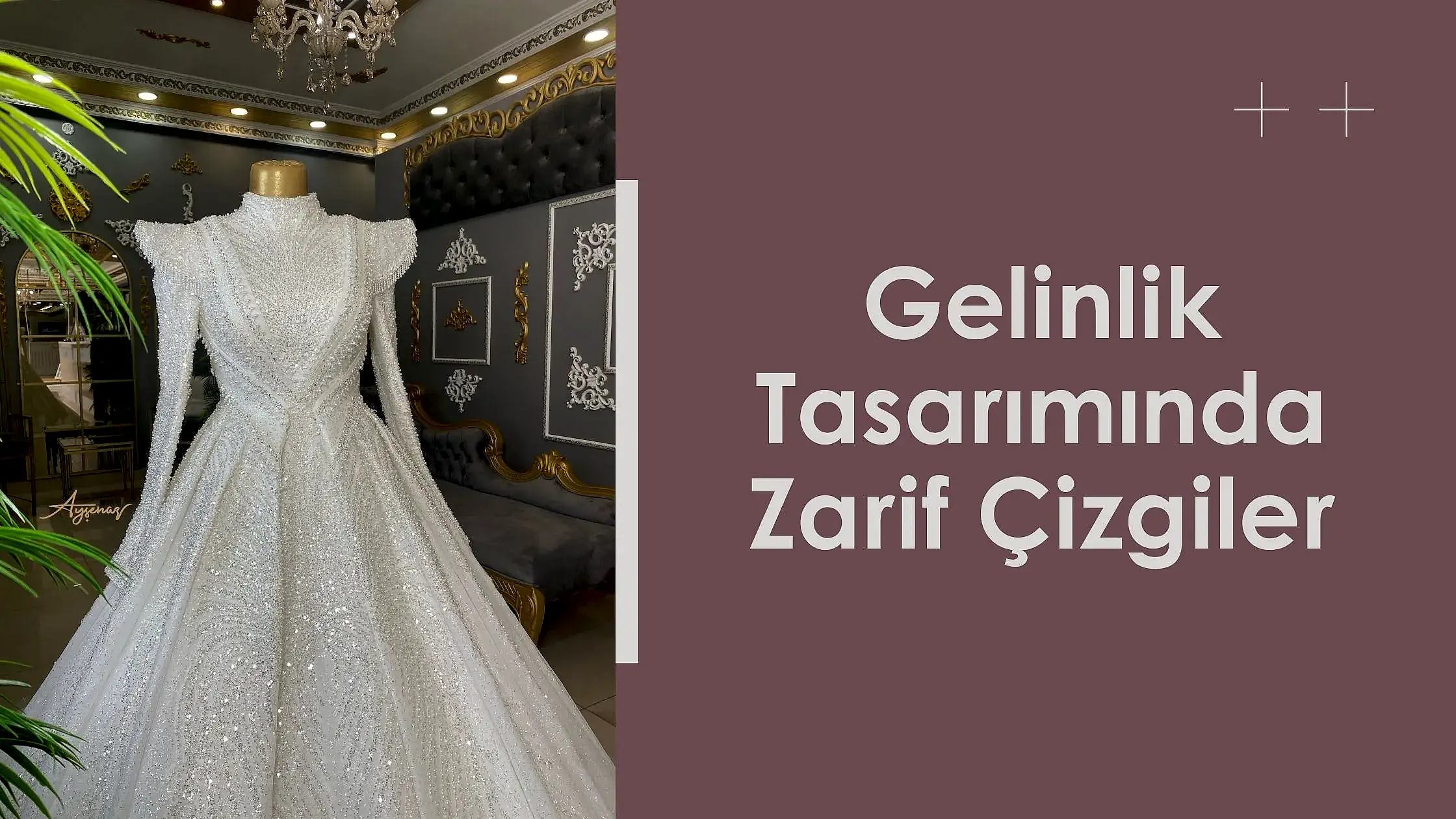 Gelinlik Tasarımında Zarif Çizgiler