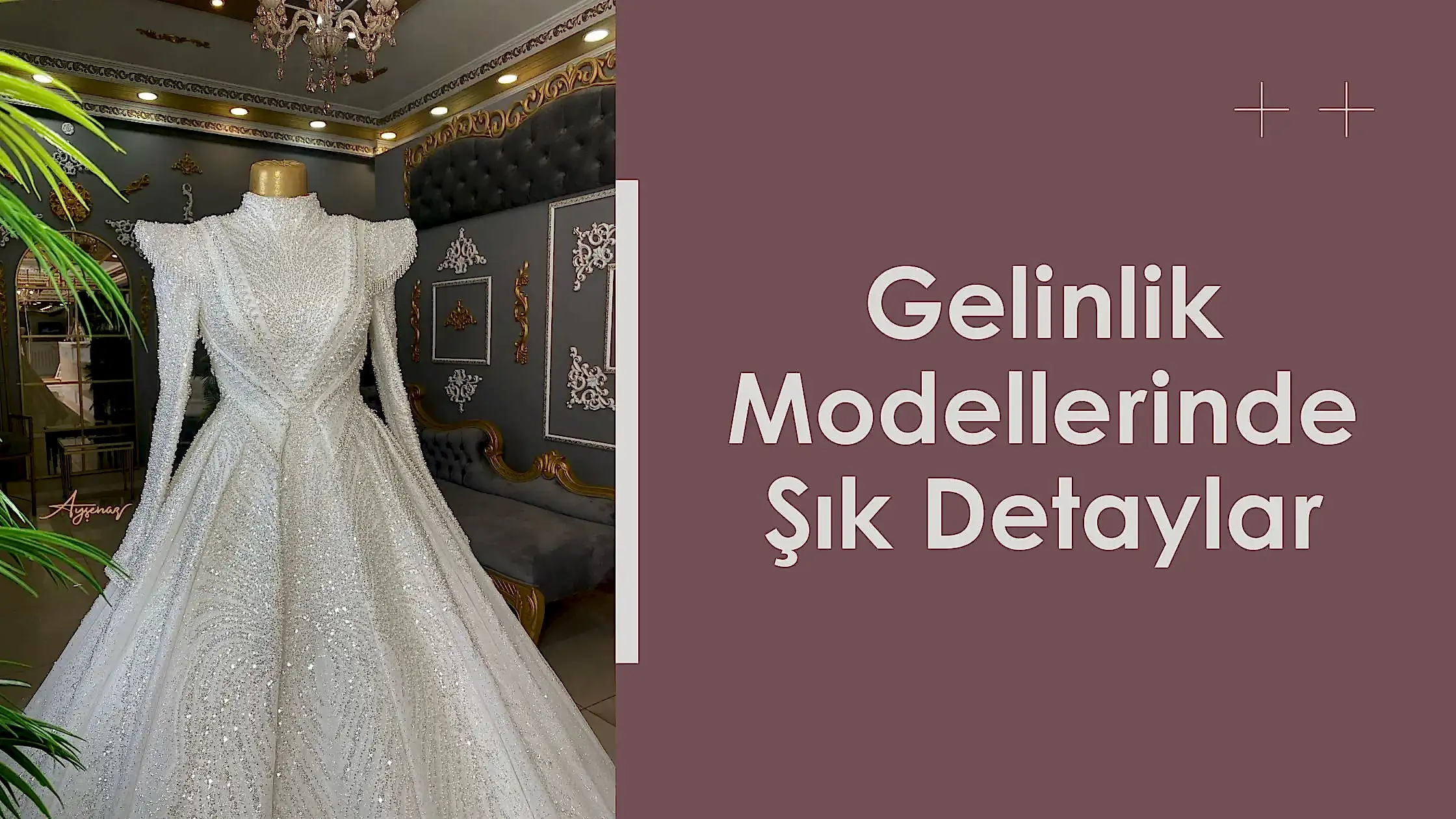 Gelinlik Modellerinde Şık Detaylar