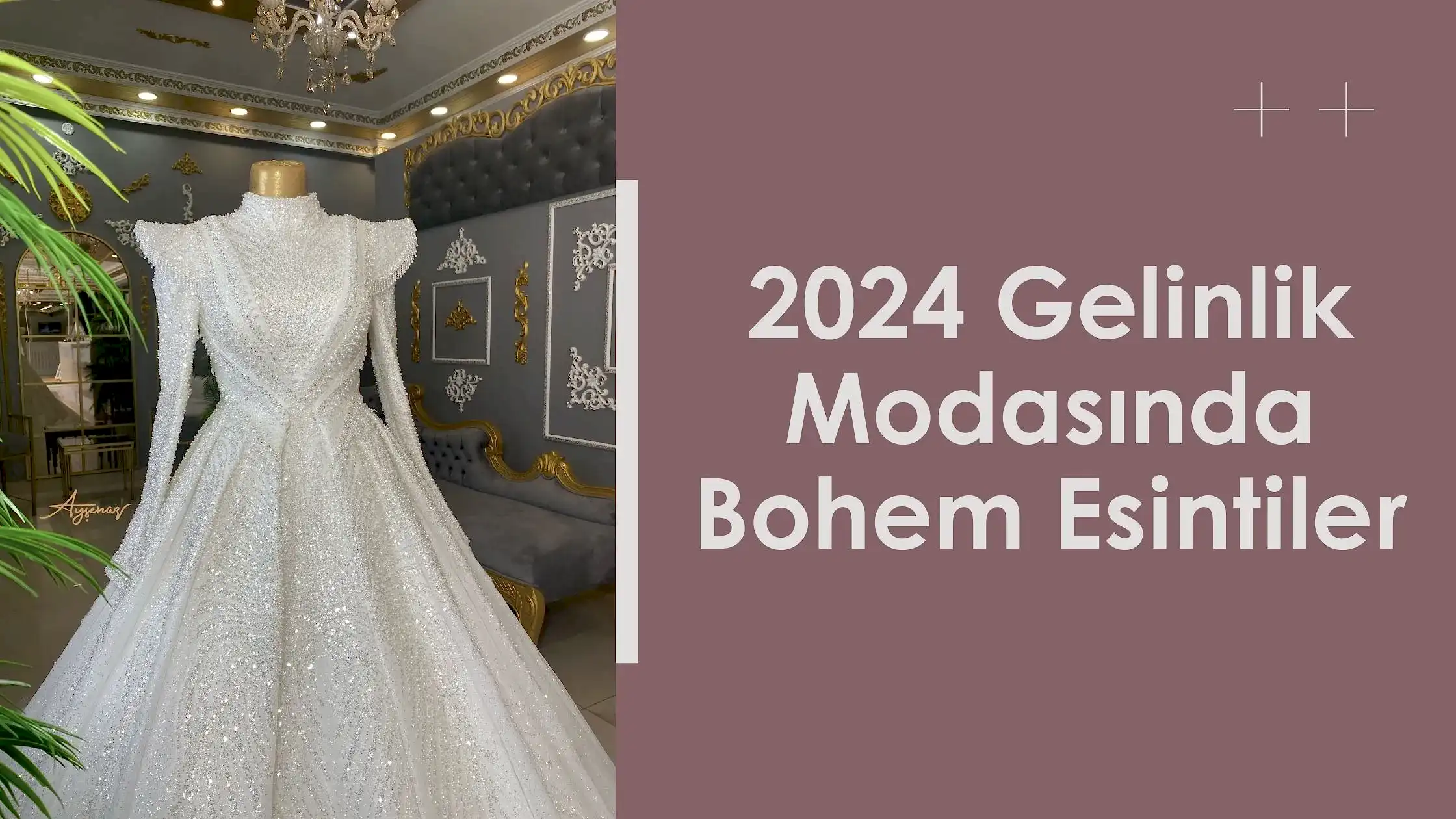 2024 Gelinlik Modasında Bohem Esintiler