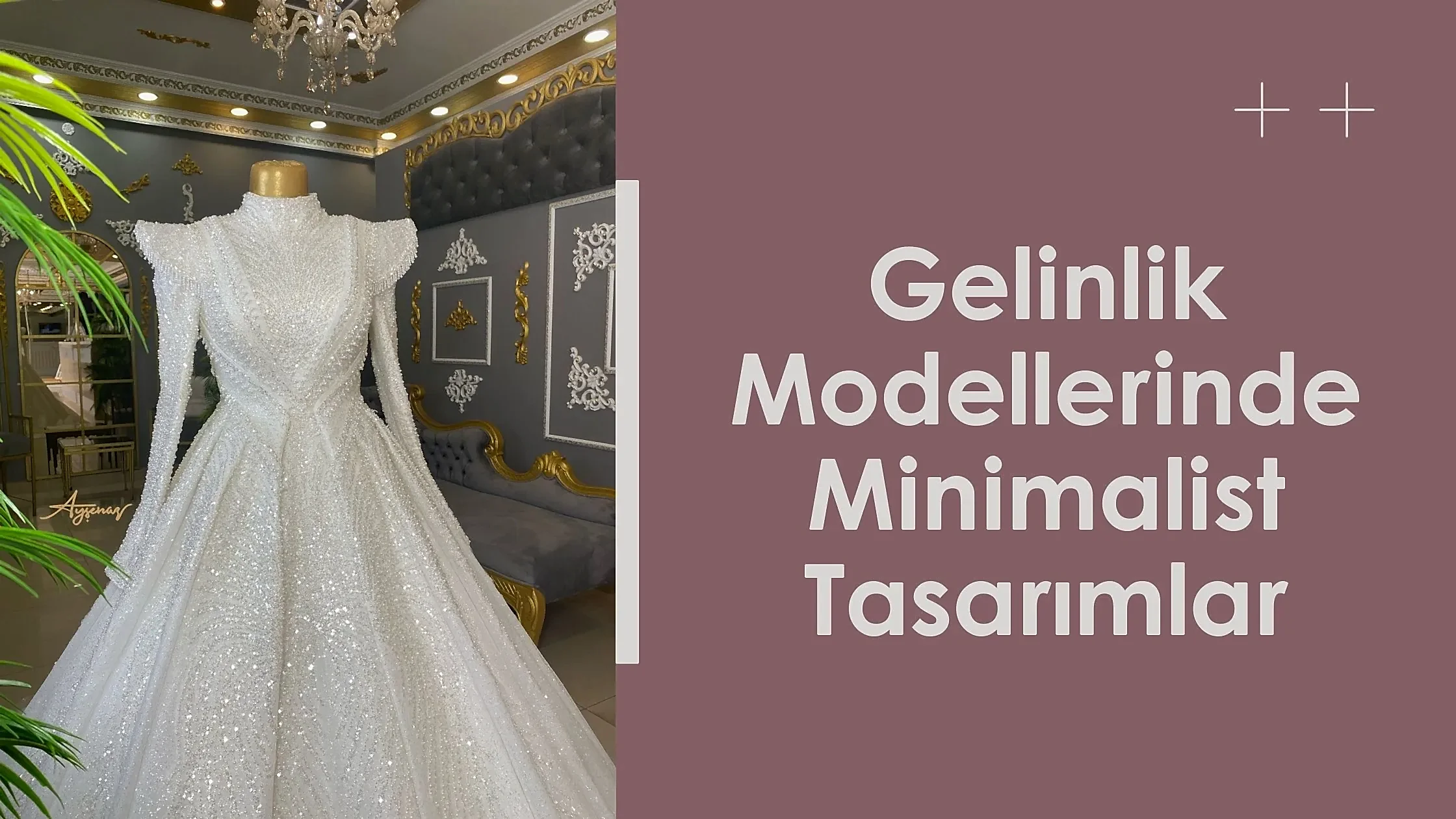 Gelinlik Modellerinde Minimalist Tasarımlar