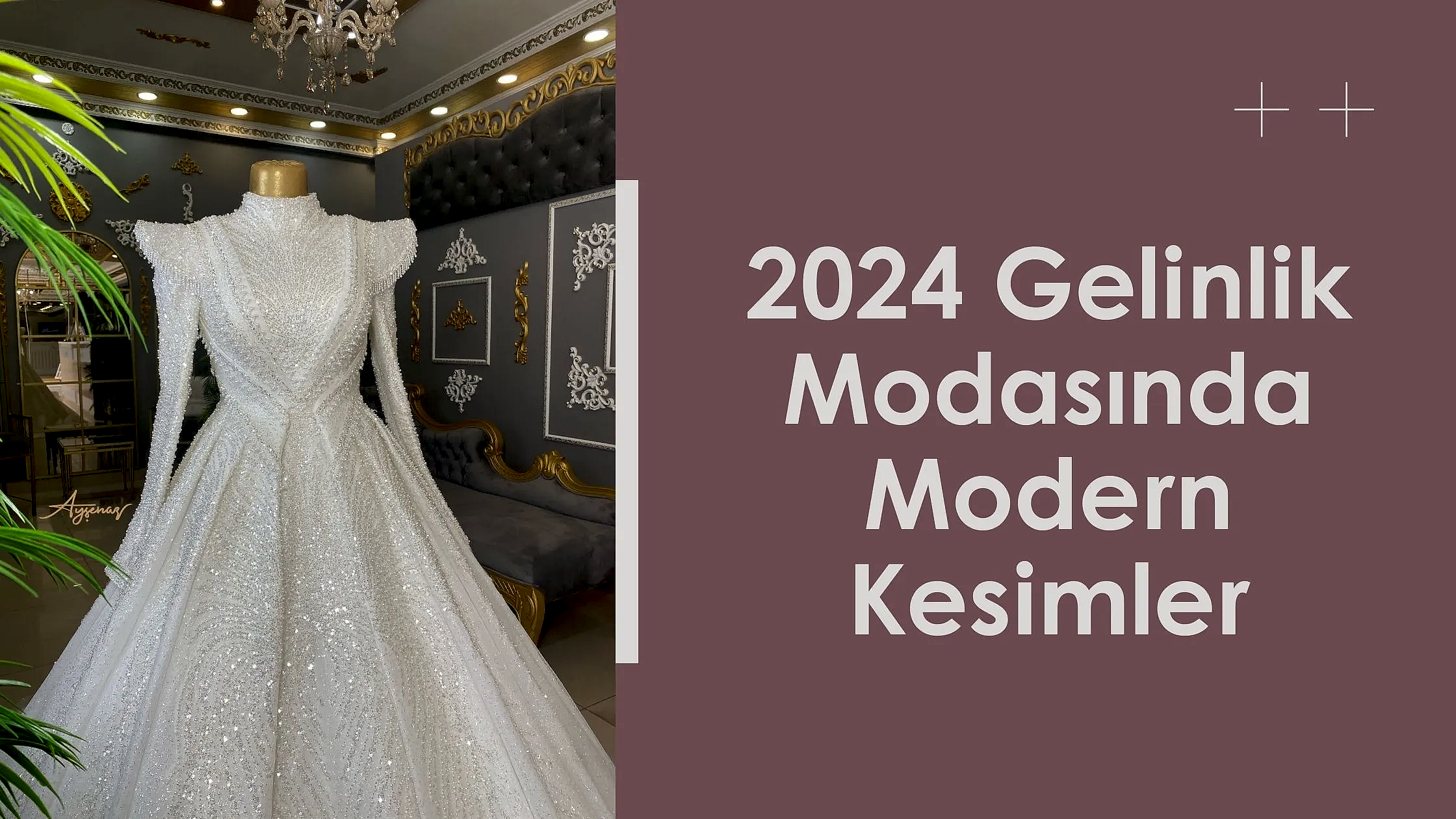 2024 Gelinlik Modasında Modern Kesimler