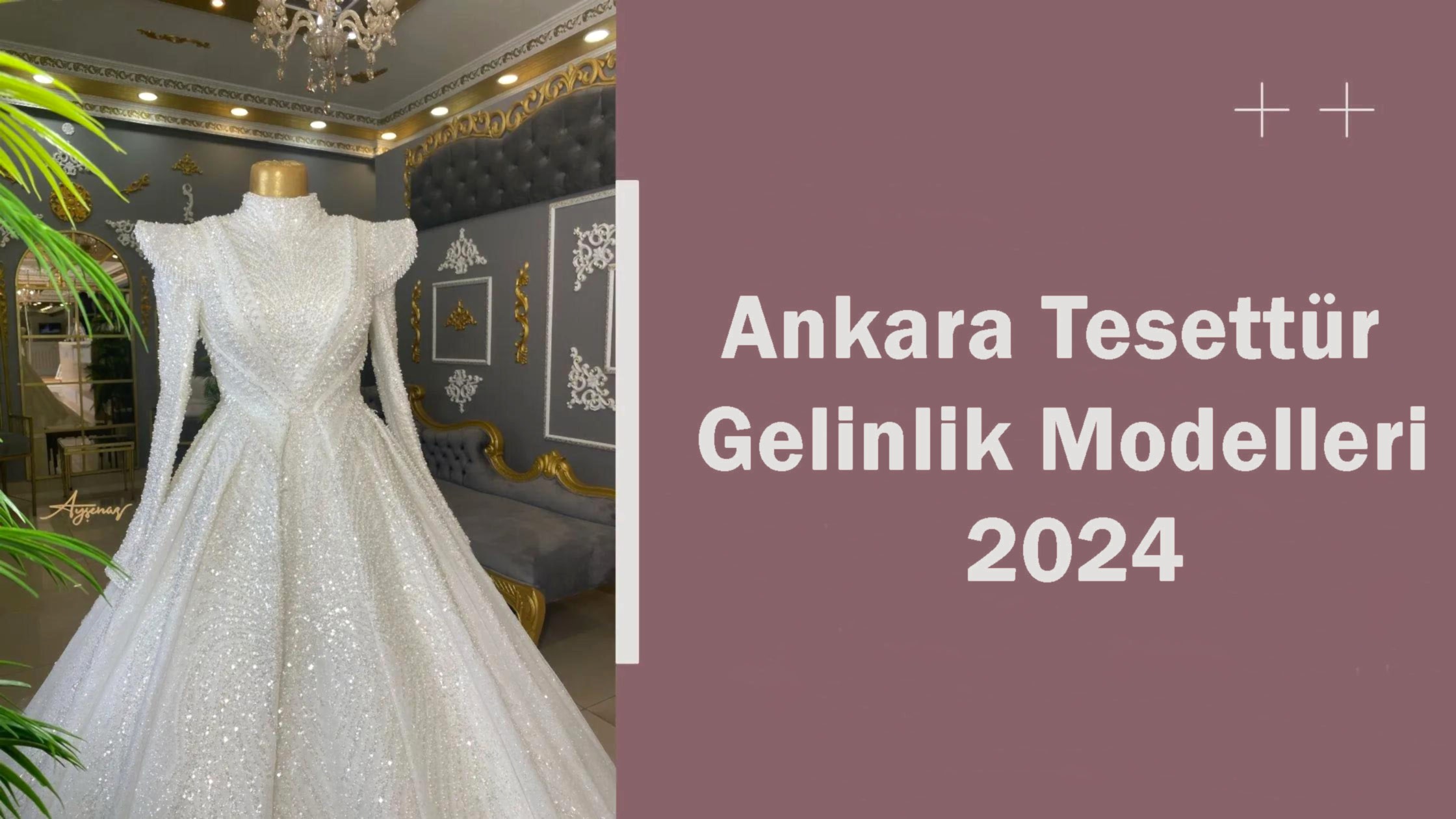 Ankara Tesettür Gelinlik Modelleri 2024