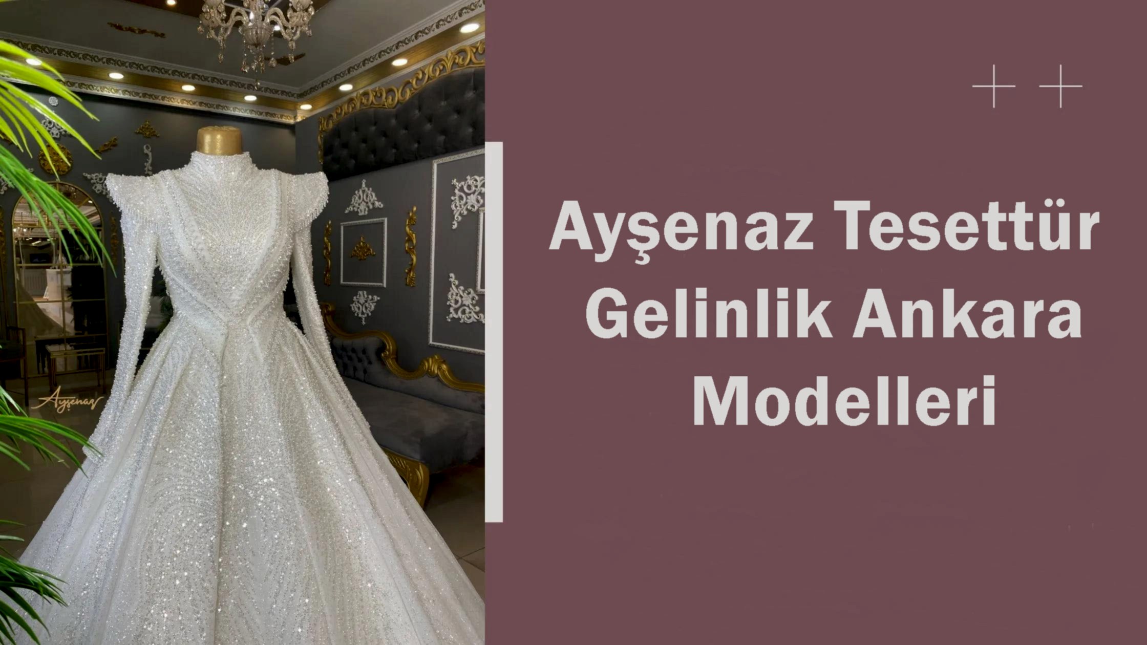 Ayşenaz Tesettür Gelinlik Ankara Modelleri