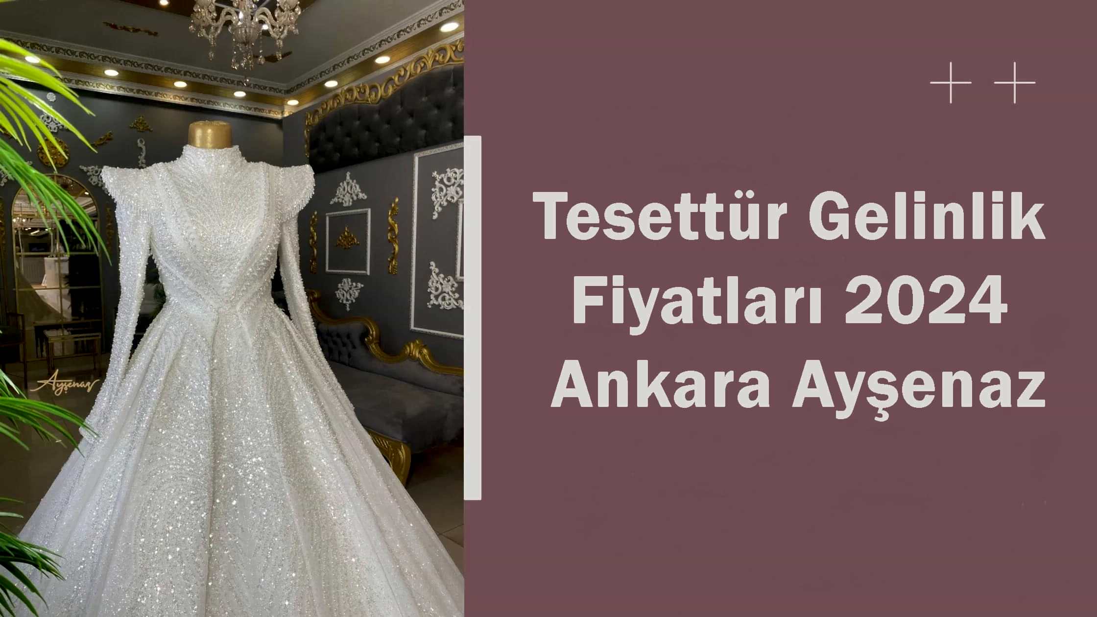 Tesettür Gelinlik Fiyatları 2024 Ankara Ayşenaz