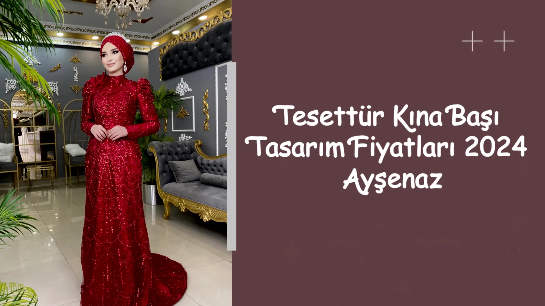 Tesettür Kına Başı Tasarım Fiyatları 2024 Ayşenaz