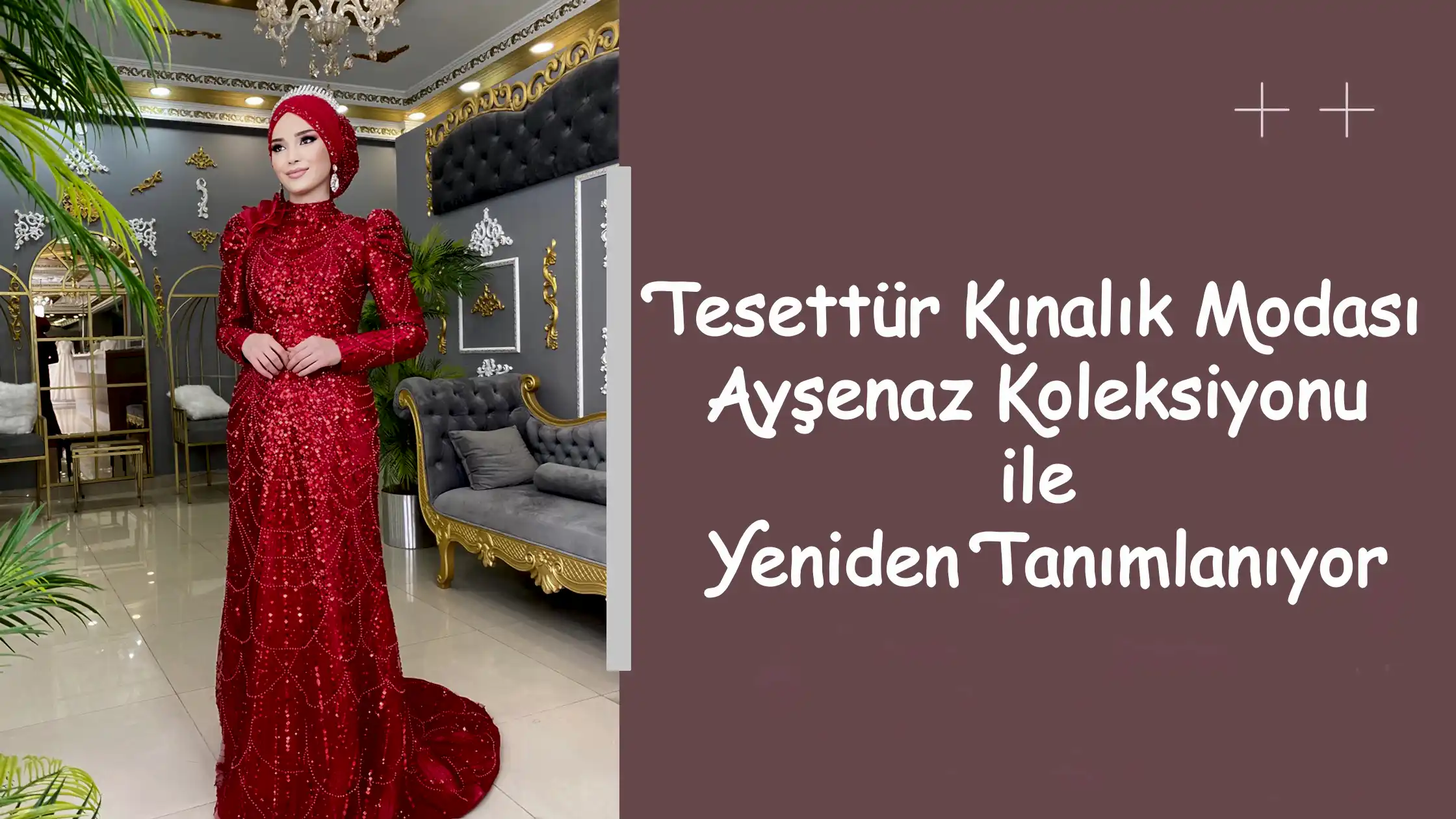 Tesettür Kınalık Modası Ayşenaz Koleksiyonu ile Yeniden Tanımlanıyor