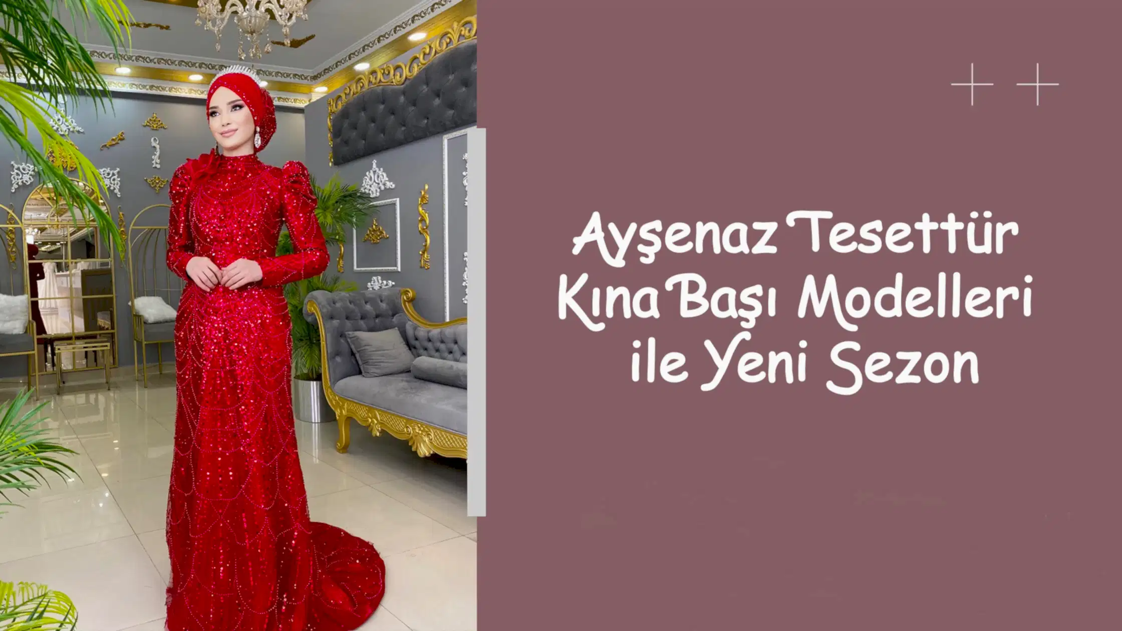 Ayşenaz Tesettür Kına Başı Modelleri ile Yeni Sezon