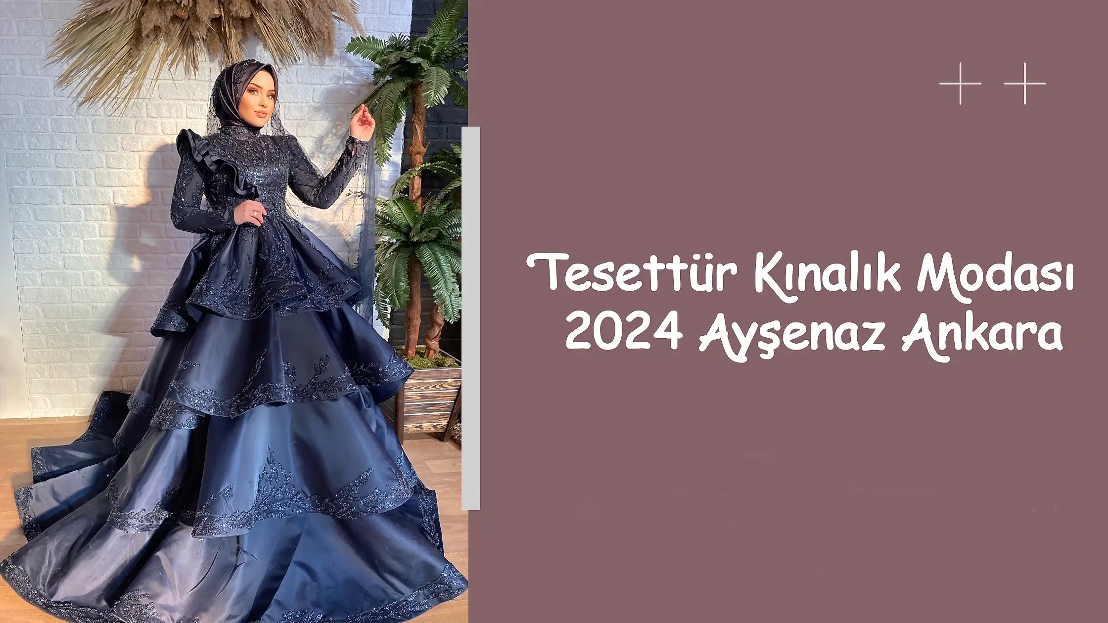 Tesettür Kınalık Modası 2024 Ayşenaz Ankara