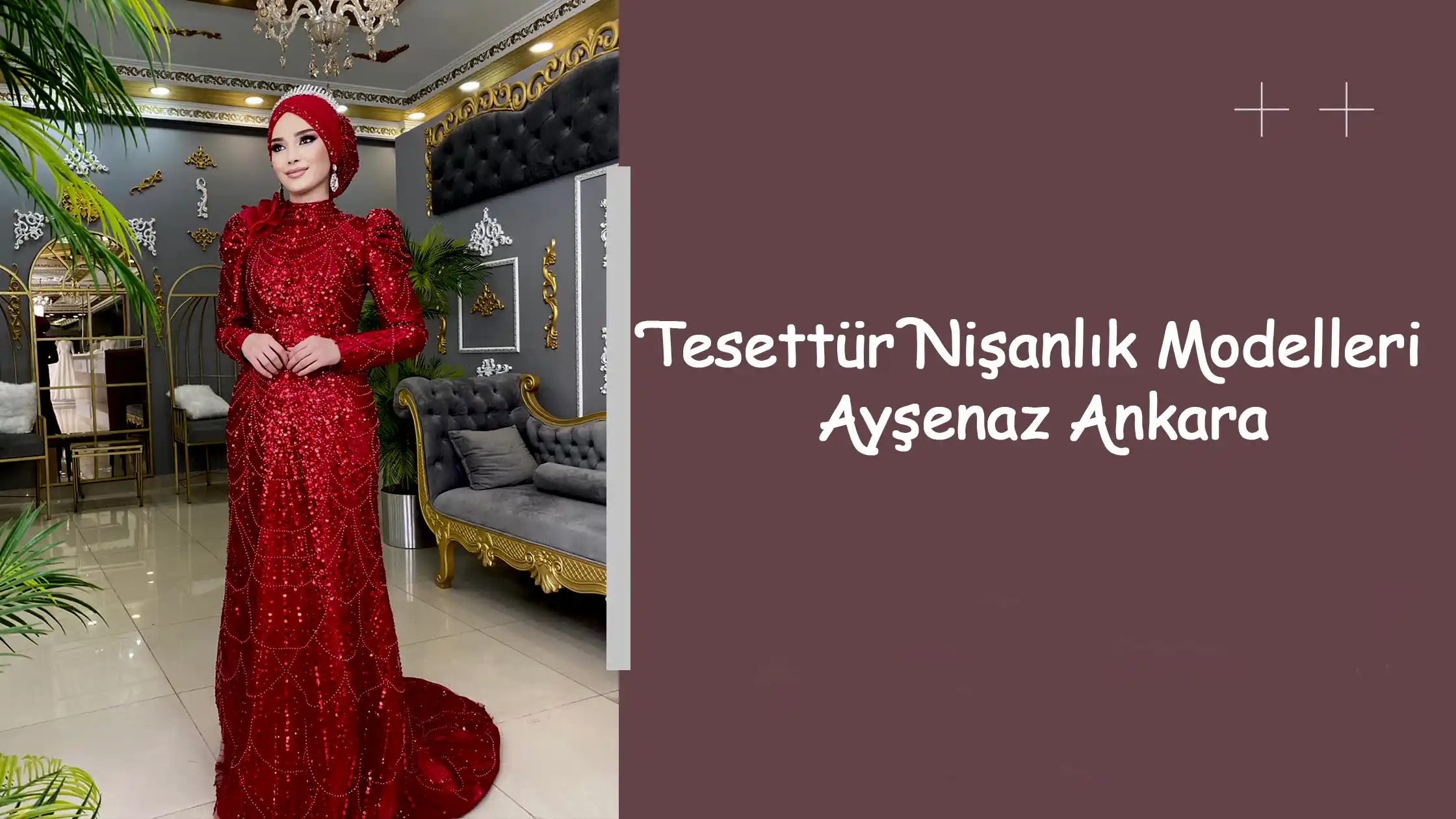 Tesettür Nişanlık Modelleri Ayşenaz Ankara