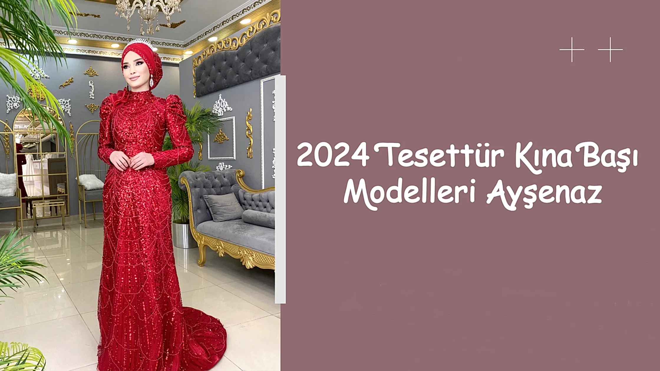 2024 Tesettür Kına Başı Modelleri Ayşenaz