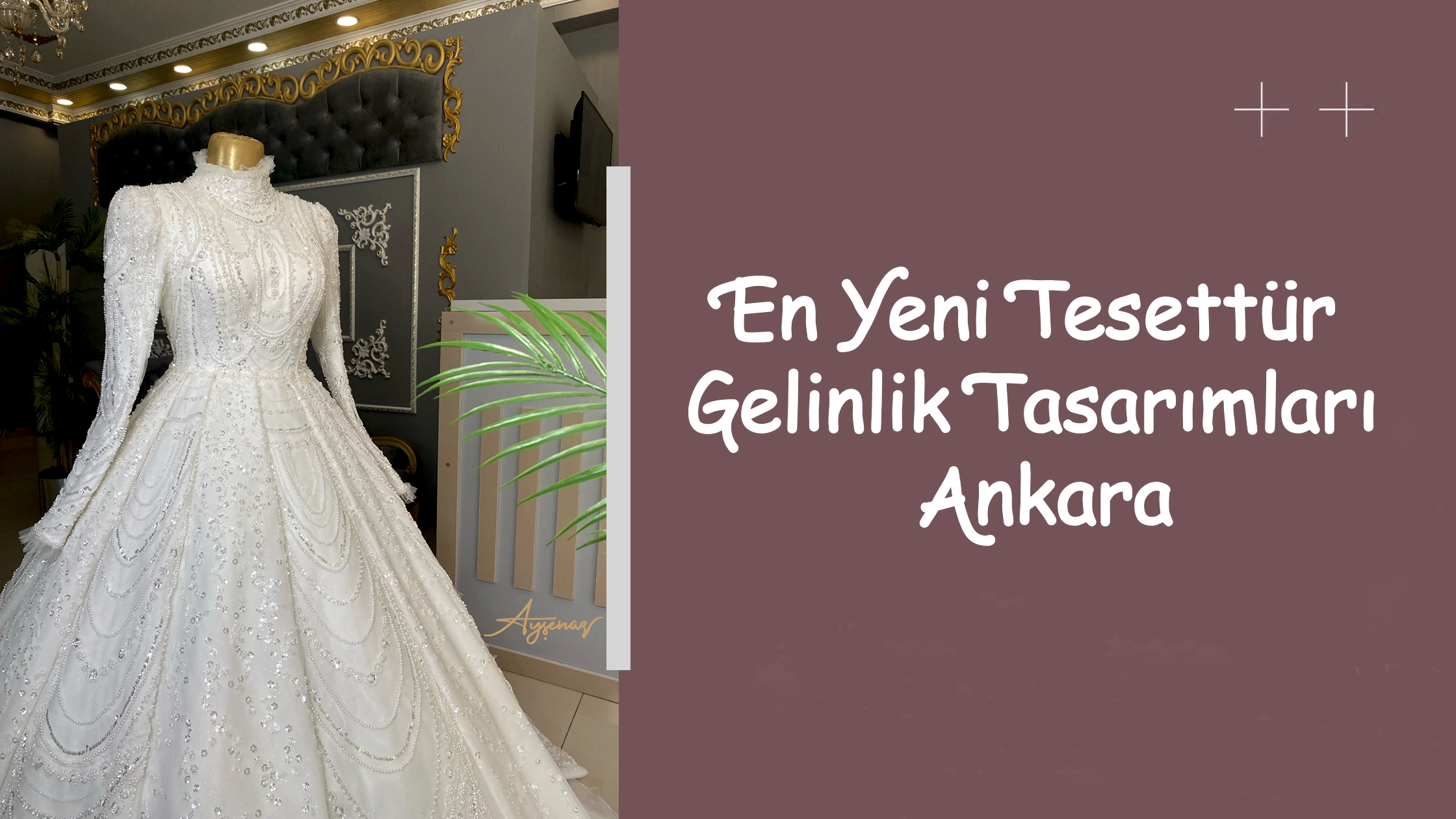 En Yeni Tesettür Gelinlik Tasarımları Ankara