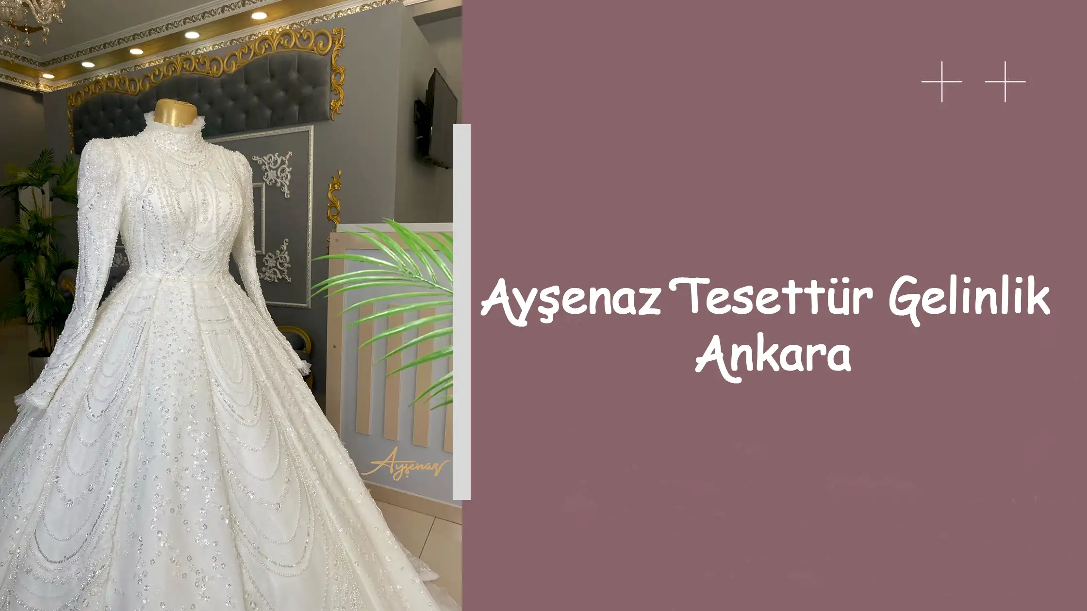 Ayşenaz Tesettür Gelinlik Ankara