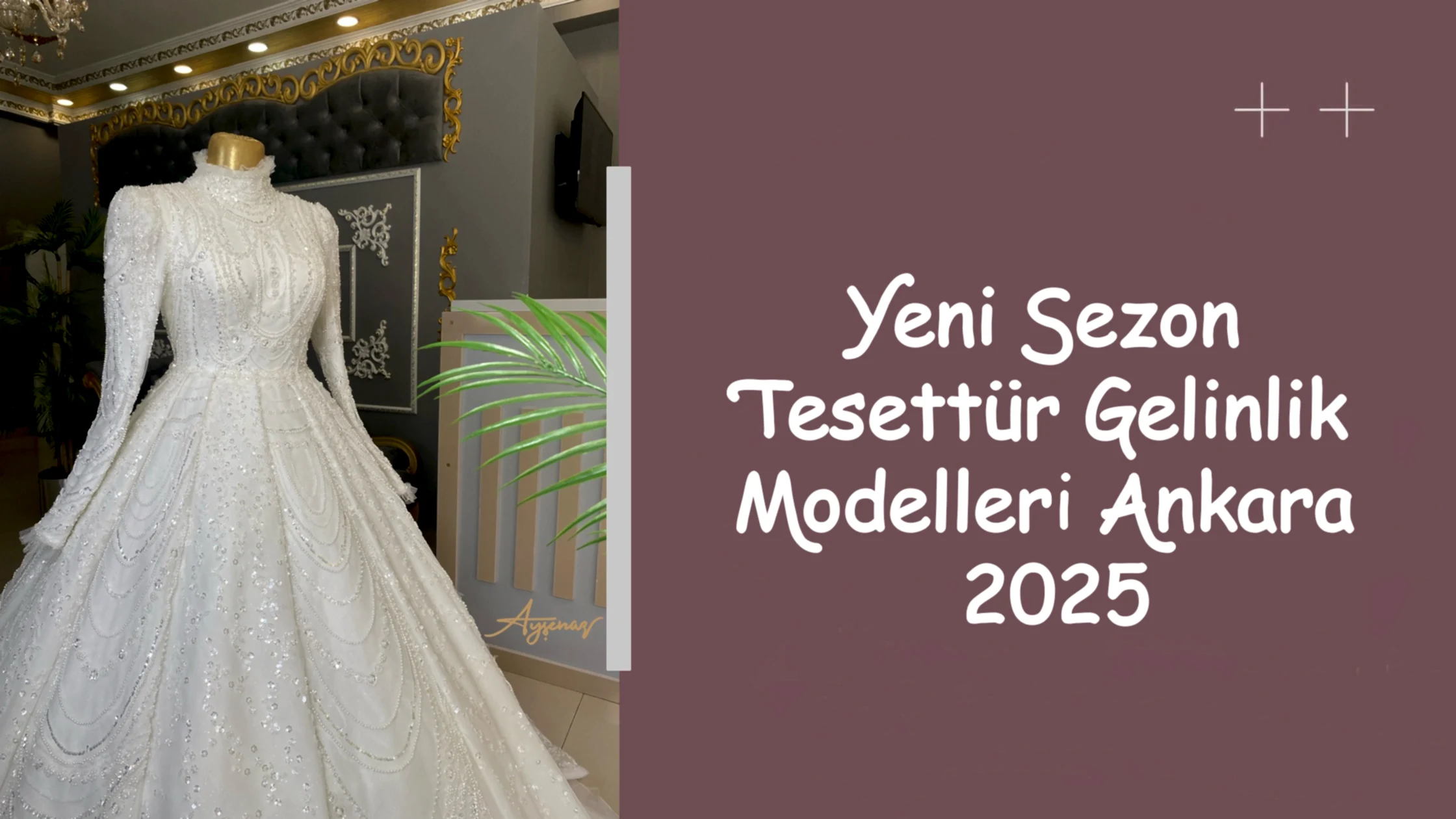 Yeni Sezon Tesettür Gelinlik Modelleri Ankara 2025